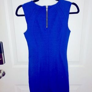 Divided by H&M- Blue Icon Bodycon Dress- Blue- Size 4